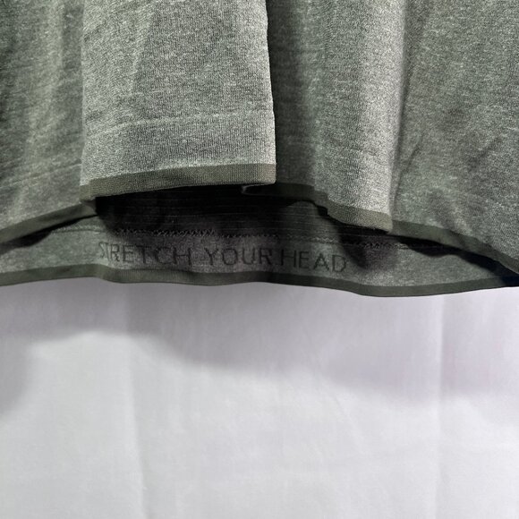 Lululemon Mens L/S. Metal Vent Tech Running Shirt Size M. Green/Gray. EUC - Picture 4 of 9